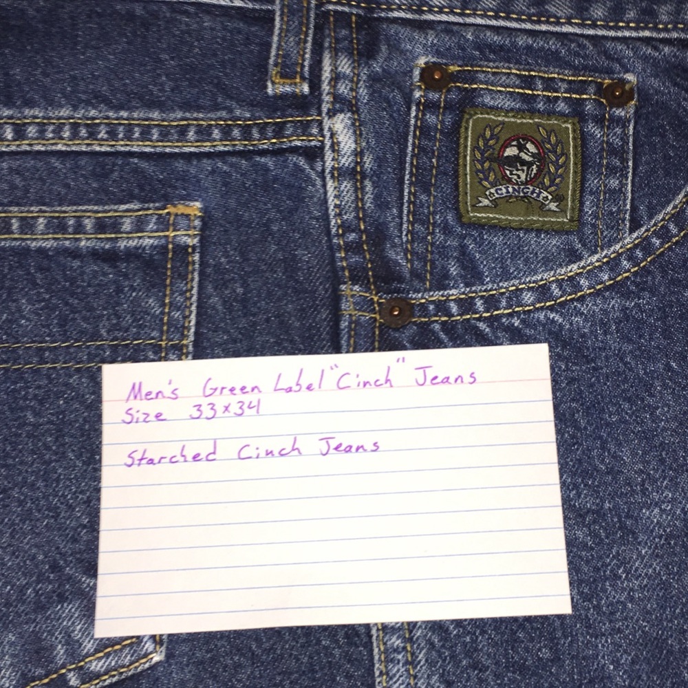 Men’s Green Label Cinch Jeans